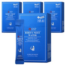 SNP 燕窩保濕晚安面膜隨身包, 4ml, 80個