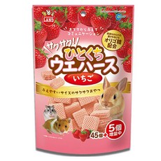 마루칸 반려동물 쁘띠큐브 딸기웨이퍼 50p, 1개