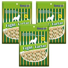 Boneplus 綜合雙色潔牙軟笛酥平裝包 S, 綜合, 120g, 3包