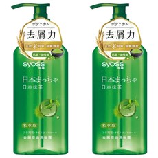 syoss 絲蘊 去屑控油洗髮露 抹茶, 2瓶, 420ml