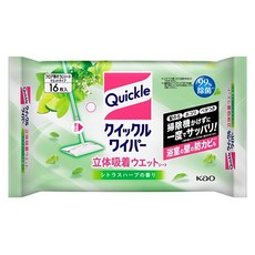 Kao 花王 Quickle 快麗萊 Wiper 3D 吸附濕紙巾拖把, 1包