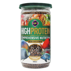 UP AQUA 雅柏 上浮型高蛋白營養飼料 M, 400ml, 1罐
