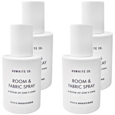 HOWHITE 好白方式 織物香氛防螨噴霧 自己的房間 300ml, 4瓶
