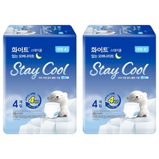 스테이 쿨 입는 오버나이트, 4入, 大型, 2個