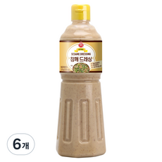 오뚜기 참깨드레싱, 1.04kg, 6개