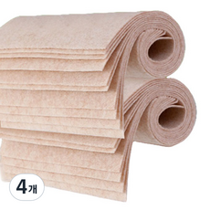 Allwaily 可重複使用布質菜瓜布 可水洗多用途抹布 TSP1567, 4個, 10入