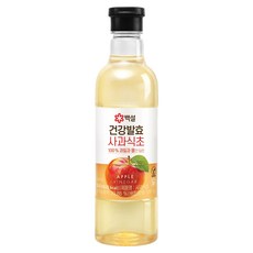백설 건강 발효 사과식초, 500ml, 1개