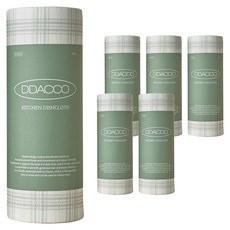DDACCO 可水洗抹布 灰色, 6個, 35入