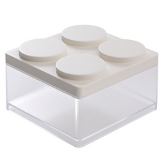 Oson 樂高形狀的組織者 L, 白色, 1個