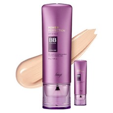 THE FACE SHOP 菲詩小舖 fmgt完美能量BB霜 SPF37 PA++, V201 Apricot Beige, 40g, 2條