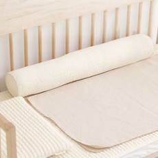 MISO NATURE 嬰幼兒用純棉身體抱枕, 象牙白