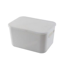 KEYMING 空間收納箱 手提式 中型, 白色, 1個