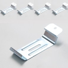 세류홈 브라켓 스냅 5.5cm, 실버, 5개 실버, 5개