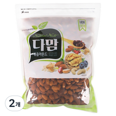 다맘 볶음아몬드, 1kg, 2개 1kg, 2개