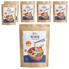 菇王 好拌友 方便包 麻油 10入, 溫潤香醇，簡單滋補，古法缸釀，非基改豆瓣醬，濃郁麻油香氣, 280g, 6袋