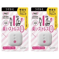 ST 雞仔牌 消臭力 DEOX 浴廁淨味補充劑 精美花束, 6ml, 2個, 潔淨花香