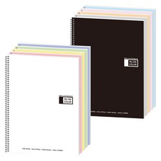 POPO FANCY Mungu 優質簡約 My Life 彩色筆記本 10種套組, 1套, 混合色