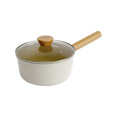 韓國 Royalstar 電磁爐 KU 陶瓷塗層單柄鍋, 1個, 18cm, 米色