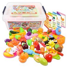 YojeongPeuruti 收納箱切切樂扮家家酒遊戲組, 混合顏色