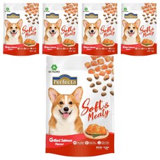 Perfecta 成犬軟飼料, 1kg, 5個, 鮭魚口味