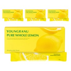 영라뉴 NFC 유기농 순수 통레몬즙 스틱 14p, 280g, 4개