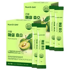 Nutri D-DAY Real 梅子酵素 30入, 90g, 2個