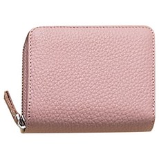 RFID真皮頭層牛皮18風琴卡位女士皮夾/錢包/短夾 LH1008