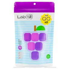 Lab52 齒妍堂 無糖QQ糖, 葡萄, 87.5g, 1包