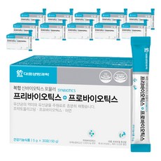 대웅생명과학 프리바이오틱스+프로바이오틱스 유산균, 150g, 12개