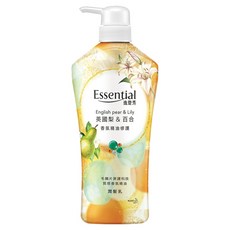 Essential 逸萱秀 台灣公司貨 香氛精油修護 潤髮乳 英國梨&百合, 700ml, 1瓶