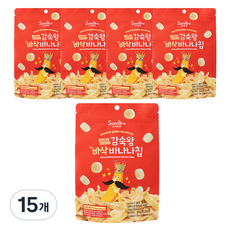 Kamsookwang Smifuru酥脆香蕉片, 70g, 15個