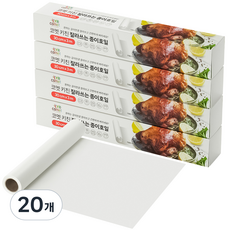 코멧 키친 잘라쓰는 종이호일, 20개, 1개입, 3m