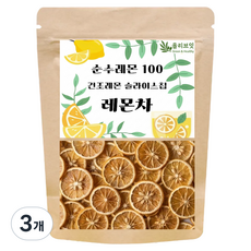 Oliveit 純檸檬100 乾燥切片檸檬茶, 30g, 3個, 1入