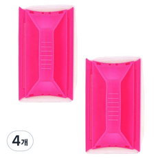 All-High 窗戶窗框多用途縫隙清潔刷, 4個, 粉紅色