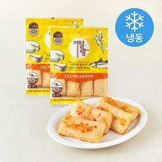 어설랑 THE하얀 순살치즈바 (냉동), 2개, 250g