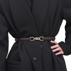 Joypick 女性連身裙修身細腰帶