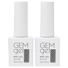 SM IVIT Gemgel 柔軟針織感彩色凝膠指甲, 10 柔軟卡其, 10ml, 2個