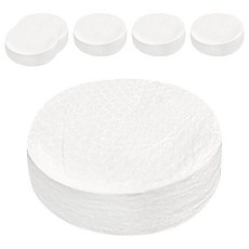 小麥購物 一次性壓縮浴巾 65g 植物纖維, 白色, 6個