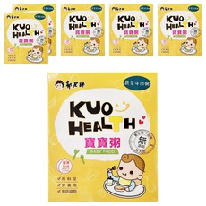 郭老師 常溫寶寶粥 適合6-18個月嬰兒 營養均衡的蔬菜牛肉粥, 300g, 6盒