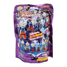 BANDAI 泡澡球 附超人力霸王玩具 隨機, 1入, 115g