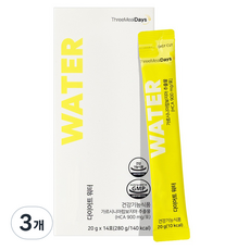 Threemealdays 身材管理水, 3個, 280g