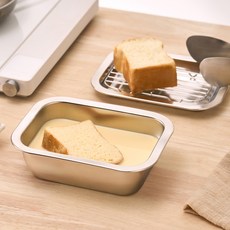 WAGENSTEIGER 無研磨劑不鏽鋼方形託盤模組1號套組, 1套, 不鏽鋼調理盤 + 不鏽鋼瀝水架 + 不鏽鋼托盤