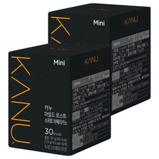 카누 다크 로스트 스위트 아메리카노 미니 커피믹스, 3g, 2개, 30개입