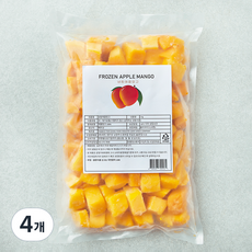 애플망고 (냉동), 1kg, 4개