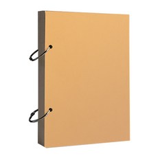 OON 링 드로잉 무지 스케치북 160g, A5, 1개