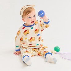 MilkBaby 快樂小熊家居服室內服上下裝套組