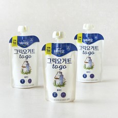 매일바이오 그릭 요거트 플레인, 120g, 3개