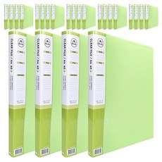 Heemang Likl 透明文件夾 40頁, 淺綠色, 24個