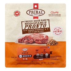 PRIMAL 派莫 成犬用 凍乾即食塊, 198g, 牛肉, 1包