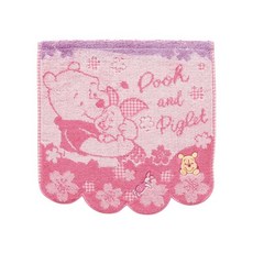 MARUSHIN 丸真 Disney POOH 毛巾, 粉櫻花, 1條
